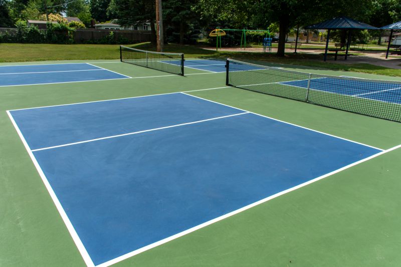 Asphalt Paving For Pickleball Or Tennis Courts In Community And Residential Settings